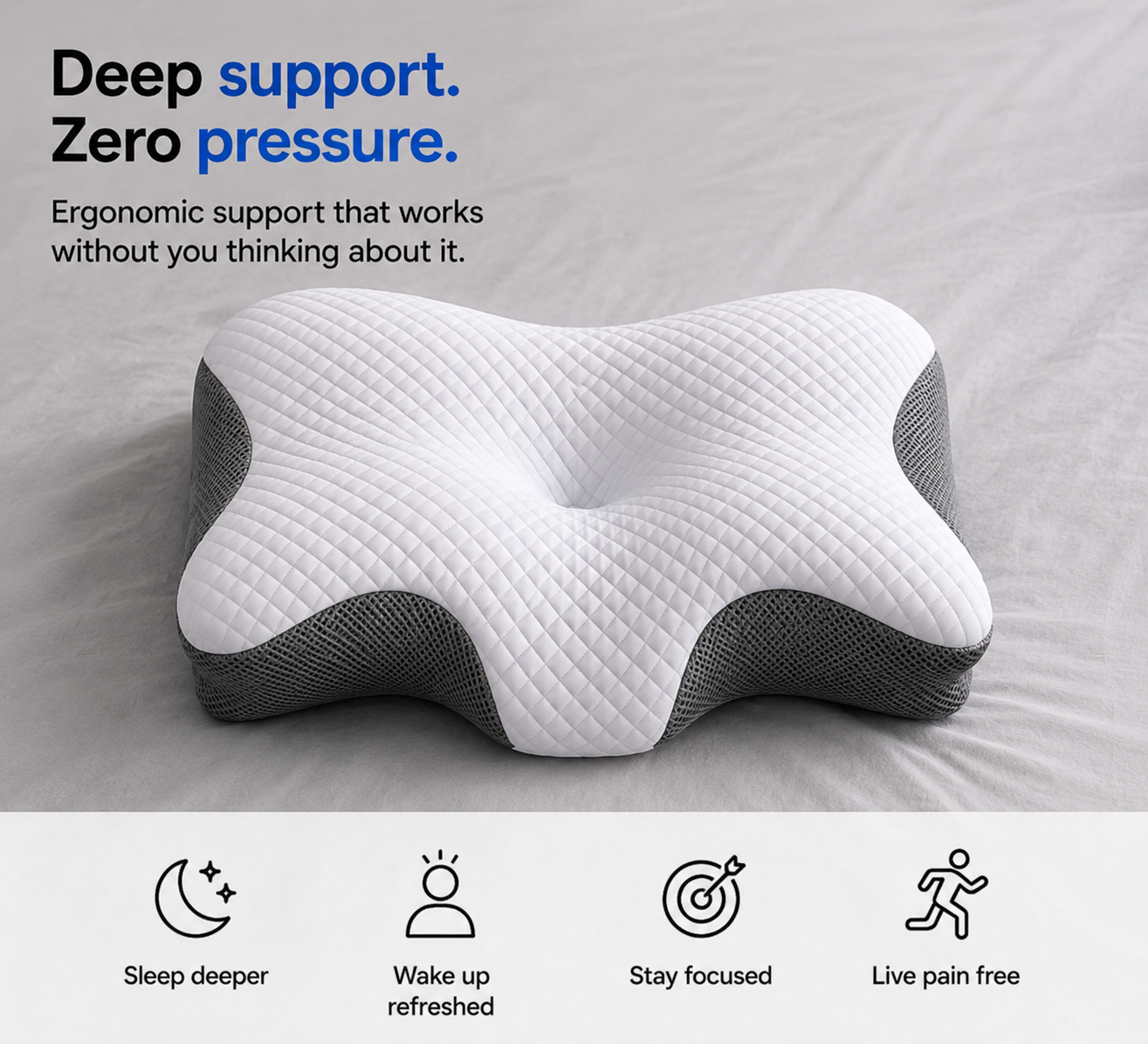 Memory Foam Neck Pillow