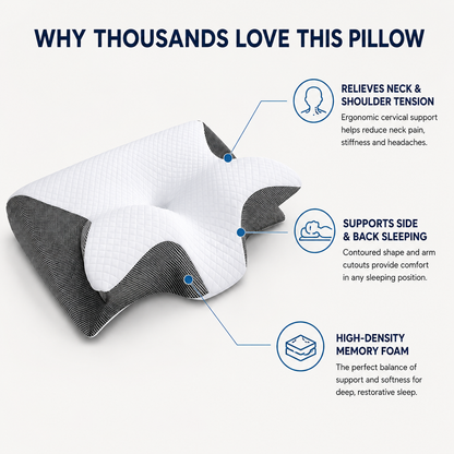 Memory Foam Neck Pillow